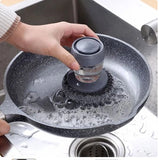 2 In 1 Liquid Soap Dispensing Brush (Pack of 2)